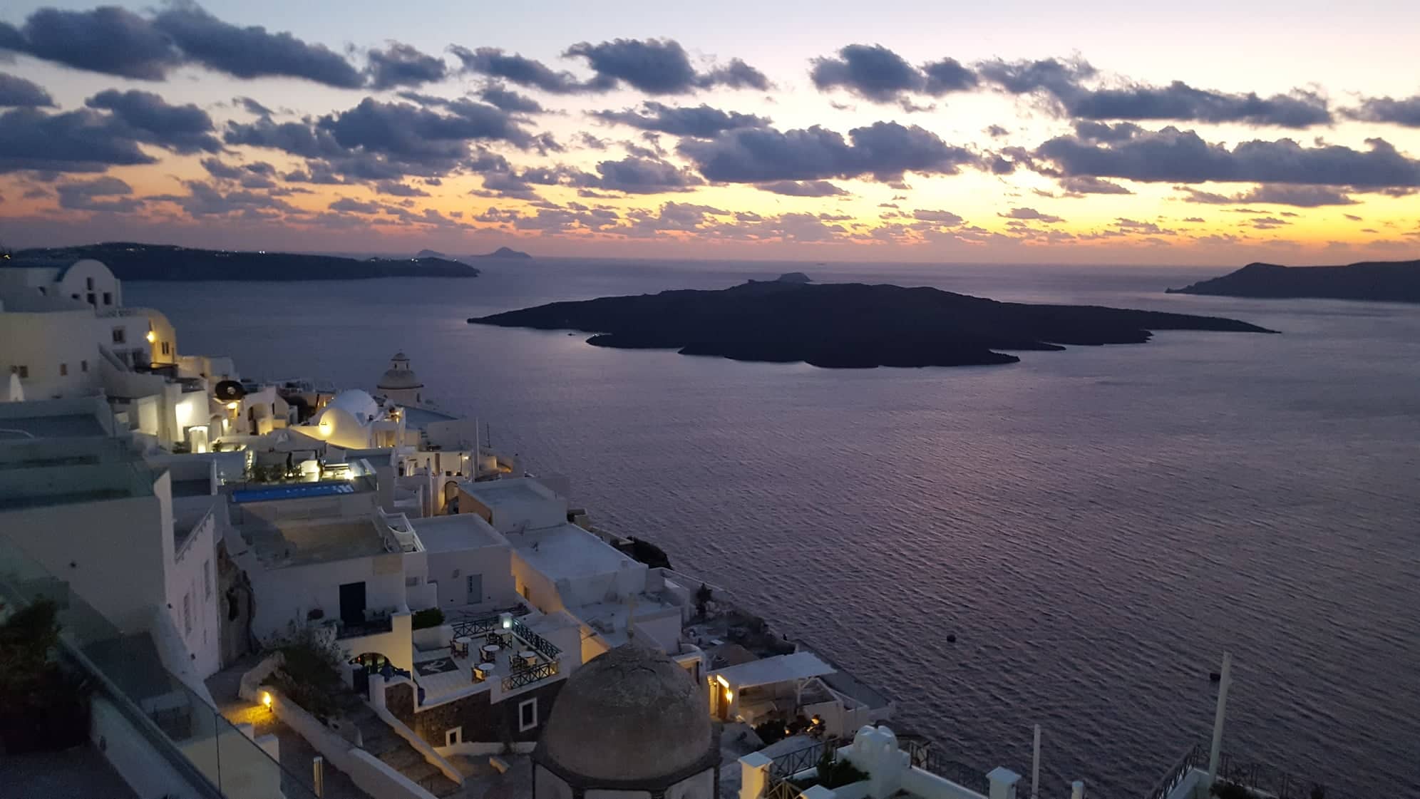 The Magic Of Autumn In Santorini!